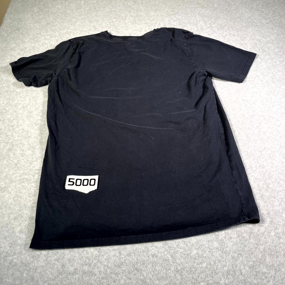 Oakley Buckle T Shirt Mens XL Black Graphic Print Logo Regular Fit Crew Neck - Picture 7 of 7